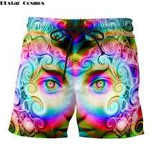 PLstar Cosmos летние новые модные шорты Потрясающие энергетические Креативные мужские повседневные шорты Harajuku с 3d принтом