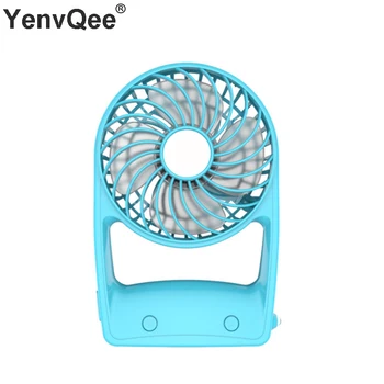 

Portable Mini Handheld Fan USB Rechargeable Ventilador table desk air cooling fan with Four-Vane for outdoor/office