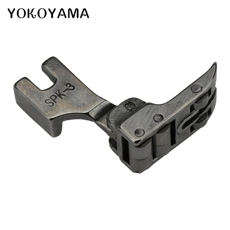 Koop YOKOYAMA SPK 3 Platte Auto Roller Druk Voet Alle Staal Industri euml;le Naaimachine Roller Hoge Shank Leer Voor Singer Juki