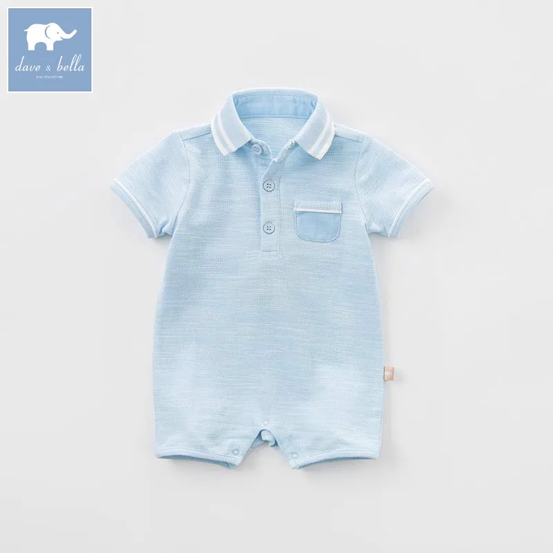 DBA6344 dave bella summer baby boys new born cotton romper infant clothes cute children romper baby 1 piece DBA6344 dave bella summer baby boys new born cotton romper infant clothes cute children romper baby 1 piece
