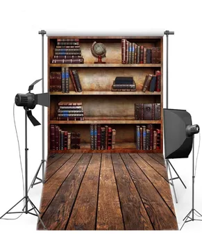 

Graduation Season BookCase backdrops Vinyl cloth High quality Computer print children kids Photography Backgrounds