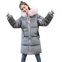 Для женщин с капюшоном Теплая верхняя одежда пальто с капюшоном тонкий куртка на подкладке из хлопка женские длинная куртка пальто Весте femme A6