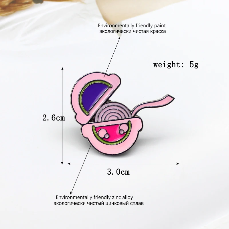 Милая жевательная резинка розовый мультфильм круг объем рулон жевательная резинка брошь жевательная резинка эмаль значок детский ювелирный подарок