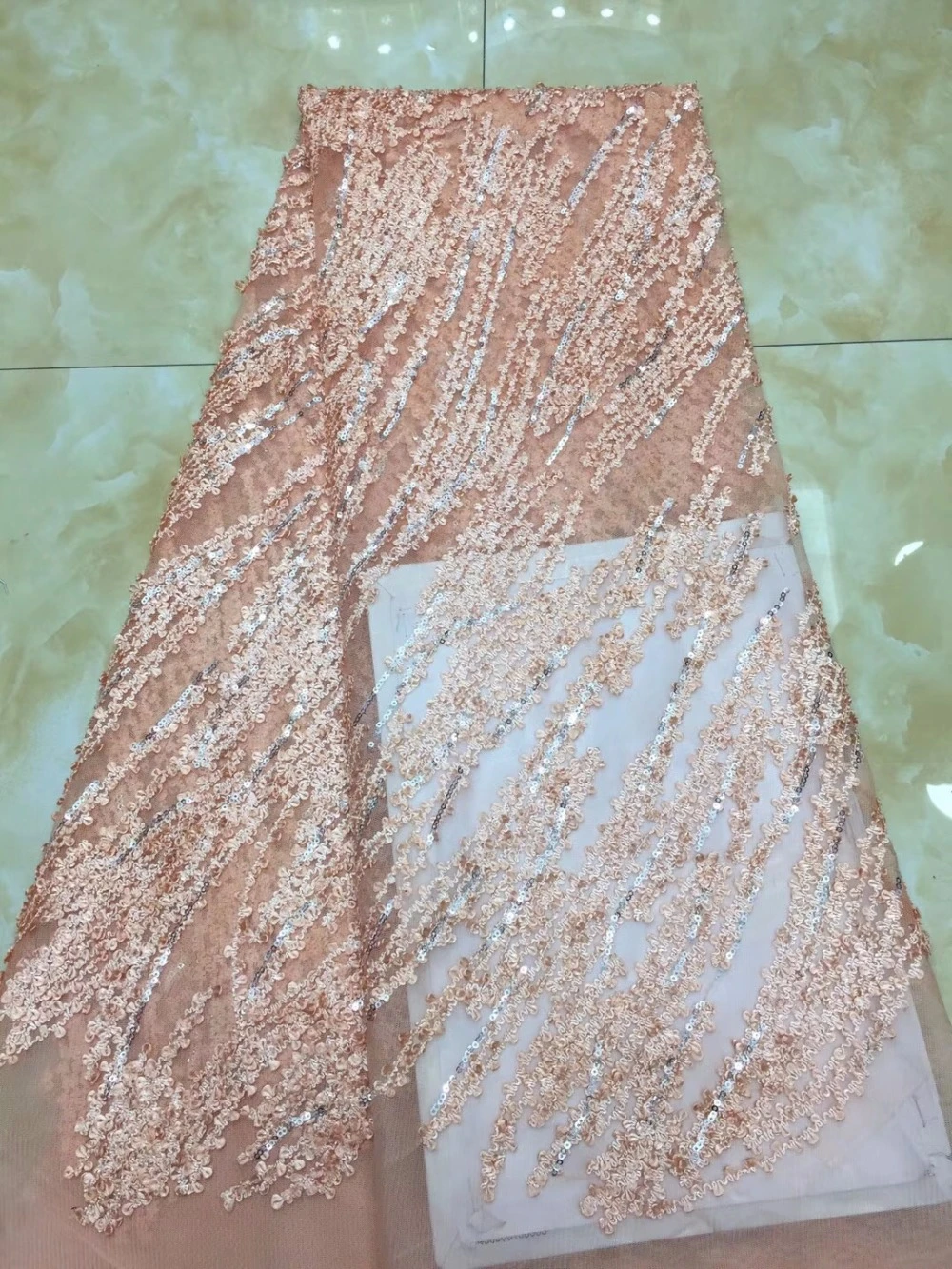 

Lace Fabric 2018 Fashion Beautiful Elegant African French Lace Fabric High Quality Nigerian Lace Fabr glitter French Lace Fabric