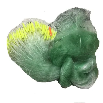 

0.2mm line strongnylon net depth 10m 3layer fishing net length 80m fishing network pesca sink gill net Accessori filet de peche