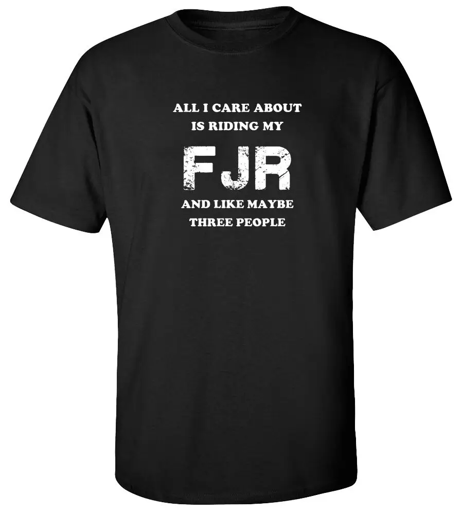 

2019 Funny Motorcycle Yam Fjr Humor T-Shirt Graphic Tee Unisex Tee