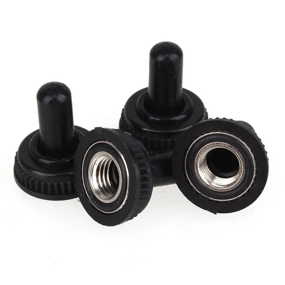 

Black Mini Toggle Switch Rubber Resistance Boot Cover Cap 6mm Waterproof Lid Lot Pack of 50