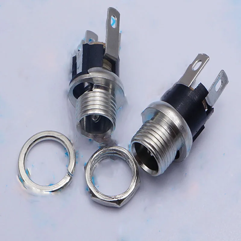 DC025M DC plug the DC power supply with screws 025 5.5 2.1 MM socketin