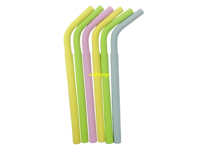 Silicone straw tips cover for stainless steel straws and glass straws - HB  Silicone