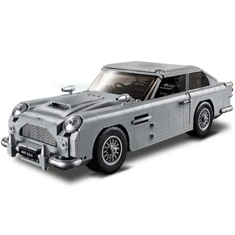 

Creator Technic James Bond Aston Martin DB5 Building Blocks 007 Model Toy Compatible with 21046 Car Children Christmas Gift