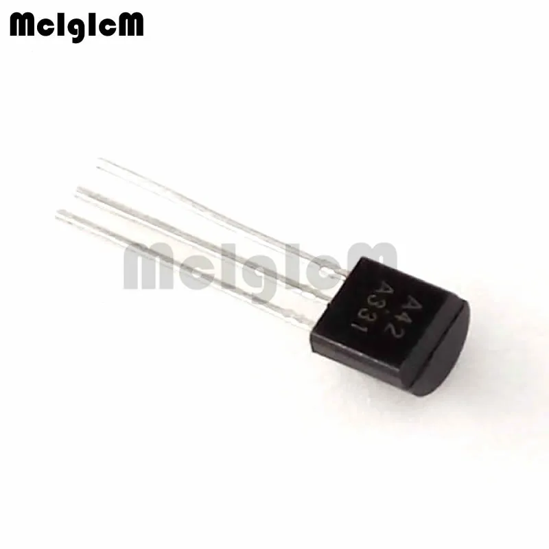 

MCIGICM 100pcs mpsa42 A42 in-line triode transistor TO-92 0.5A 300V NPN Original new