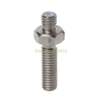 

1Pc 1.75mm M6x30 MK8 Screw Nut Integrated Throat with Tube For Reprap 3D Printer Extruder Parts Accessories C26