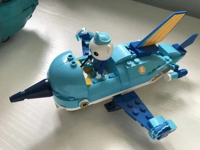 Octonauts Building Block Octo-Pod Octopod Playset & Barnacles kwazii peso Inkling 698pcs Educational octonauts Bricks Toys
