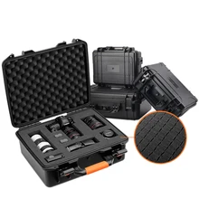 Ящик для инструментов, защитная коробка для оборудования, переносная пластиковая воздушная камера, водонепроницаемый влагостойкий чехол