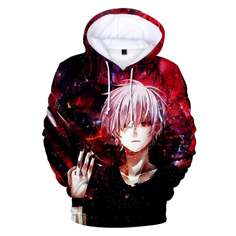 Hoodies Tokyo Ghoul Hoodies 2019 New Fashion Funny Hoodies and Sweatshirts Tokyo Ghoul harajuku Spring/autumn Men Women Coat