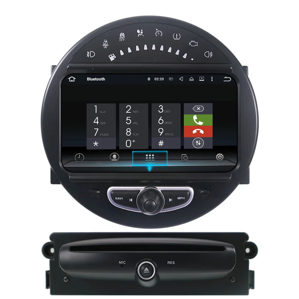 Android 9,0 автомобильный dvd-плеер gps ГЛОНАСС навигация для BMW mini Cooper 2005-2013 автомобильный стерео Мультимедийный Плеер головное устройство лента