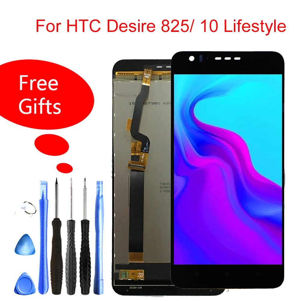 

5.5"Lcd For HTC Desire 825/10 Lifestyle Full LCD Display Touch Screen Digitizer Assembly Replacement Part