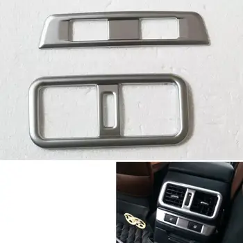 

Car Rear AC Air Vent Outlet Cover Trim Garnish Frame Bezel For Subaru Outback 2015-2016 Car Styling Sticker