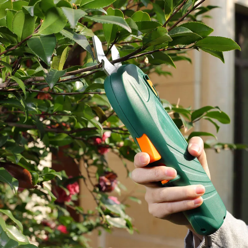 

Hot 7.2V Electric Pruning Scissors Rechargeable Shear Gardening Orchard Branches Cutting Tool FQ-ing
