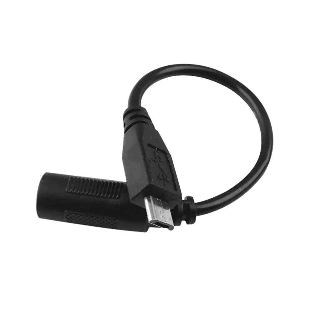

Micro USB Plug To 5.5mm 2.1mm DC Barrel Jack Adapter 5V Power Cable Connector