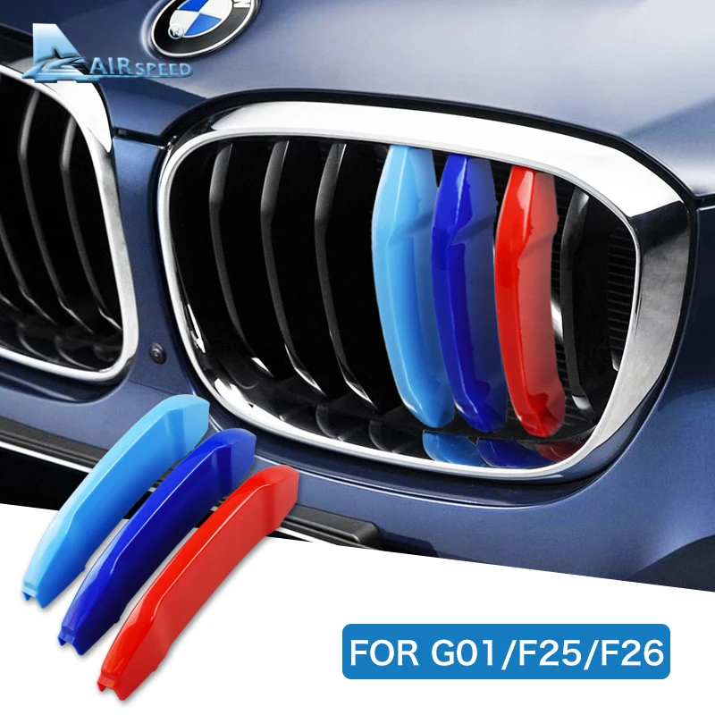 Buy Airspeed Car Front Grill Stripes Covers Decoration
