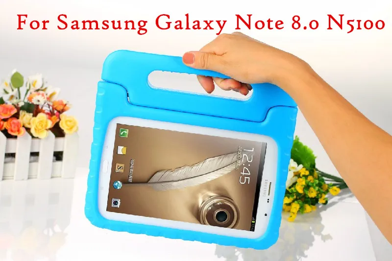 

Portable Kids shockproof drop  EVA mount stand hand handle back case cover For Samsung Galaxy Note 8.0 N5100 N5110 Tablet case