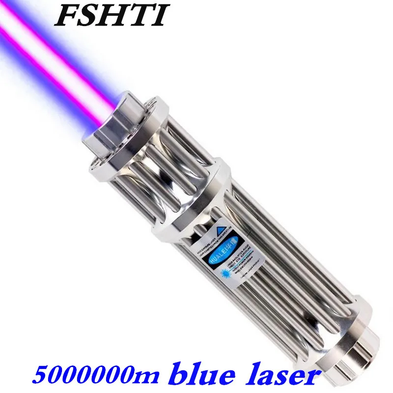 Hot Laser 5000000m Flashlight460 Nm Burning Match Burn Blue Laser Pointers 