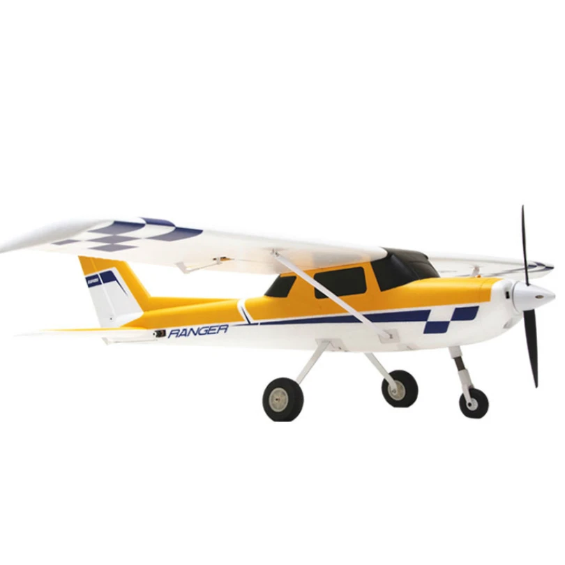 FMS RC Airplane Plane 1220mm Ranger Trainer 3S 4CH with Reflex Gyro Flight Controller Auto-balance Model Hobby Aircraft Avion