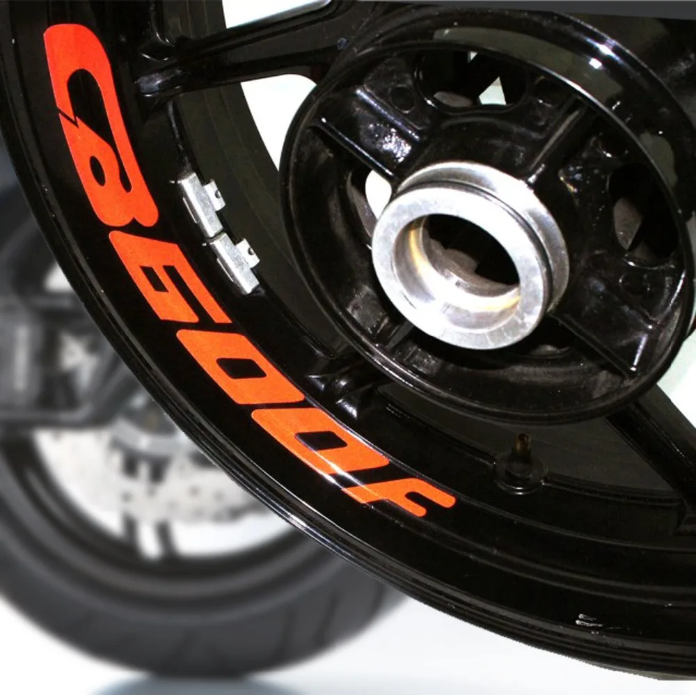 Набор из 8 шт. для HONDA CB600F CB600 F CB 600F X индивидуальные наклейки с внутренним ободом