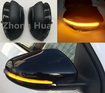 

Dynamic Turn Signal LED For GOLF 6 MK R32 08-14 Touran Side Wing Rearview Mirror Indicator Blinker Repeater Light Lamp