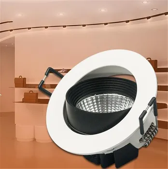 

1pcs 9W 15W 18W 21W led Ceiling light dimmable COB Epistar LED ceiling lamp Recessed Spot light With 110V 240V driver adapter