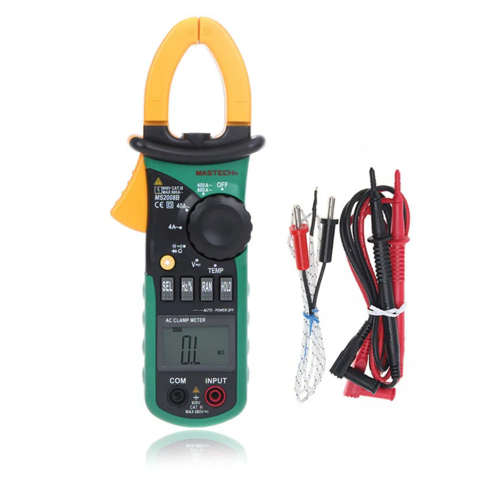 

2017High Quality Original MASTECH MS2008B AC/DC Digital Multimeter Electric Auto Range Current Clamp Meter Ammeter Free Shipping