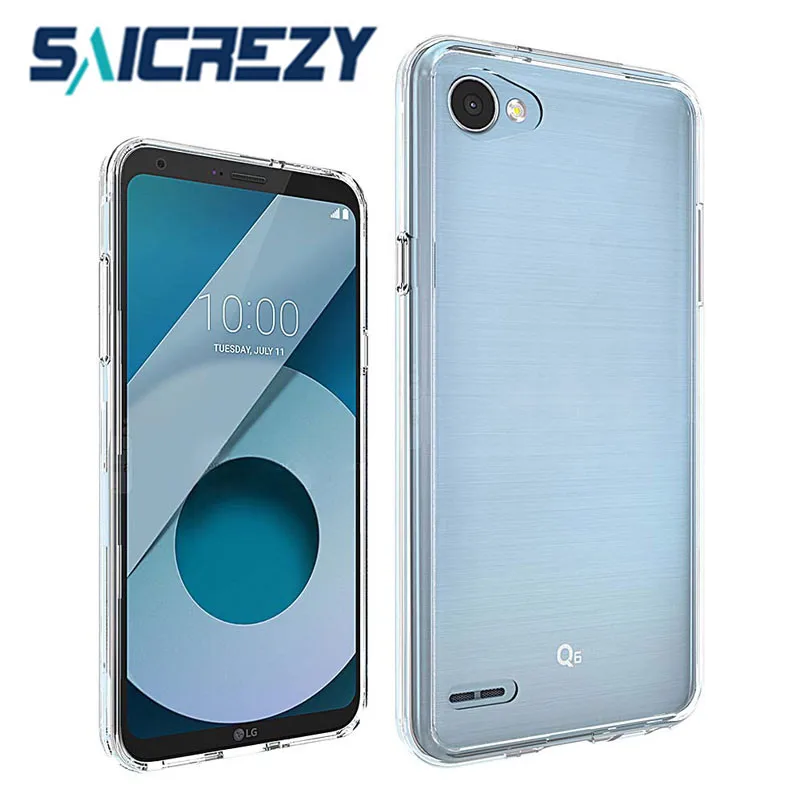 

Soft Transparent clear Case for LG Q6 V30 Plus Q8 Fitted Case phone Cover for LG G6 Pro G6 Plus G7 G5 G4 G3 V20 Stylus 3 V10