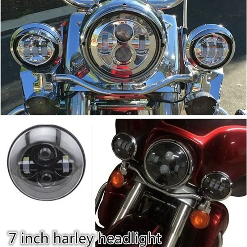 7-Inch-Motorcycle-LED-Headlight-For-Harley-Davidson-Hi-Lo-Bueam-