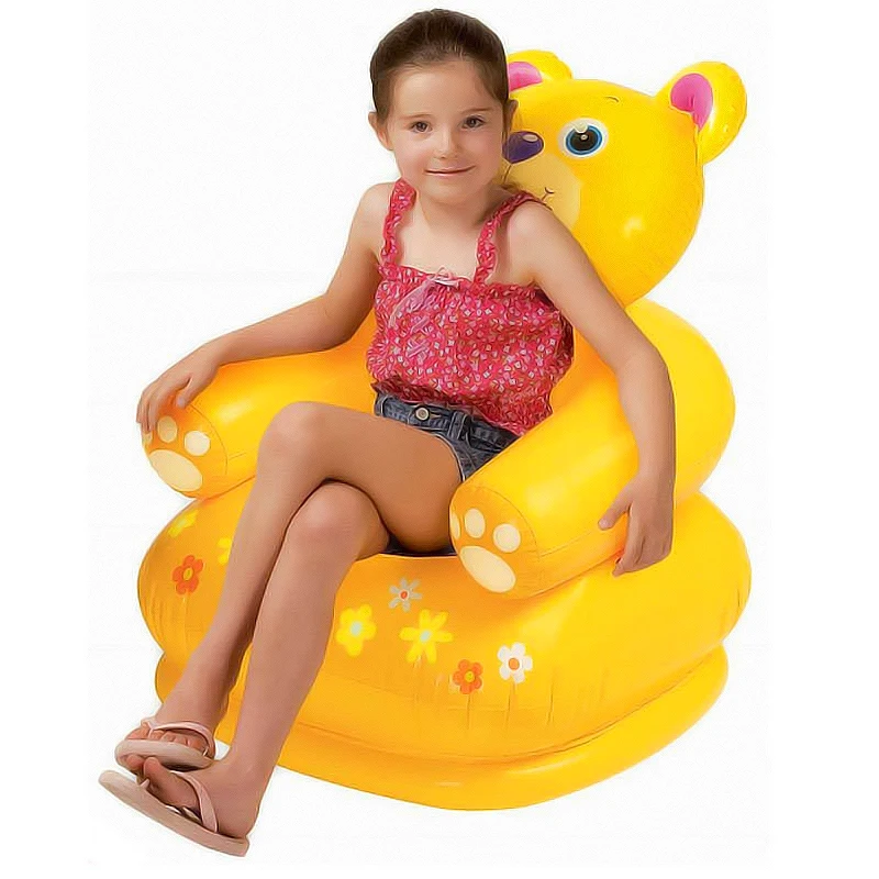 For Kid 3-8 Years Old Cute Portable Cartoon Animal Style Children Chairs Lovely Inflatable Sofa Kids' PVC Chairs Baby Seats A010 For Kid 3-8 Years Old Cute Portable Cartoon Animal Style Children Chairs Lovely Inflatable Sofa Kids' PVC Chairs Baby Seats A010