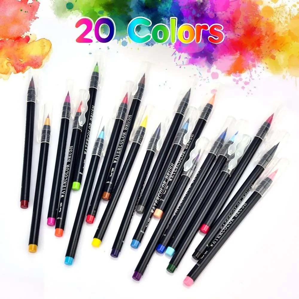 Watercolor Brush Pen Set