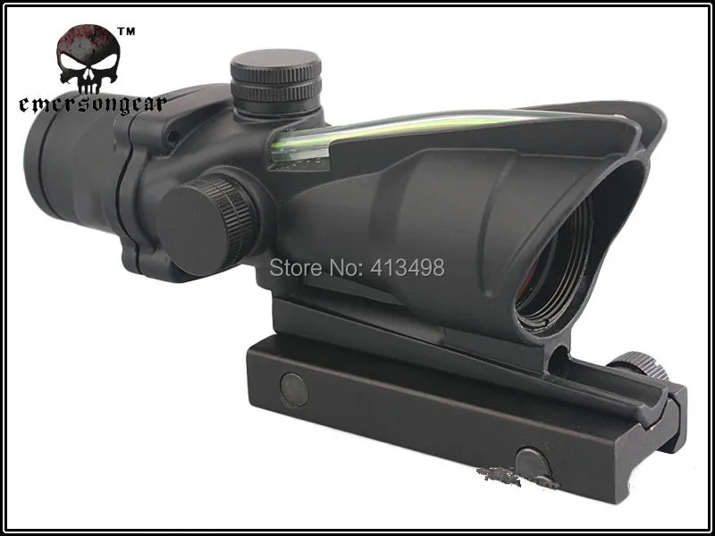 

Tactical Hunting Shooting Acog 4x32 Riflescope (green Optical Fiber) with Markings M7184