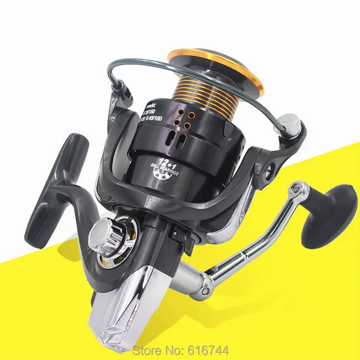 

Top 12+1 BB LJ 1000 ~ 7000 Spinning Reel Line Wheel Fishing Tackle Smooth Speed