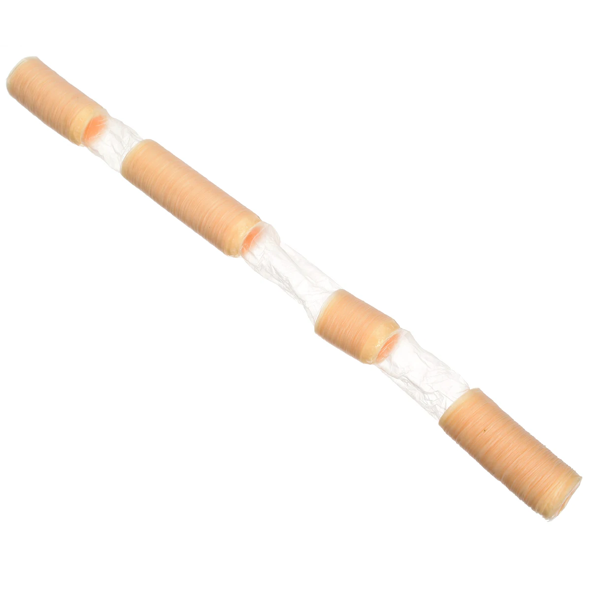 1Pc Natural Roast Sausage Collagen Casings Healthy Collagen Shell Skins 14M*26mm for Making Smoked Oor Fresh Roast Sausage