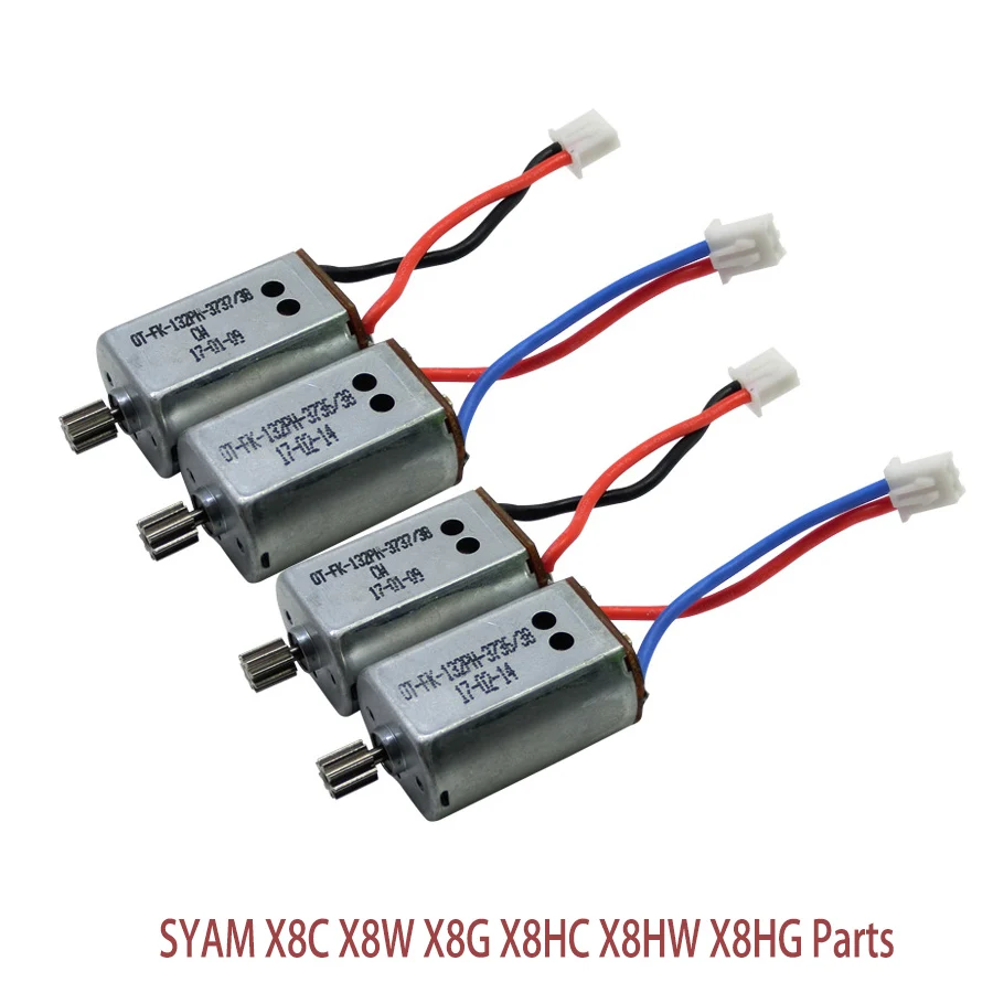 Original SYMA X8C X8W Motor principal CW CCW apto para SYMA x8c x8w x8g x8hc x8hw x8hg RC 2,4G 4CH Drone helicóptero Quadcopter piezas