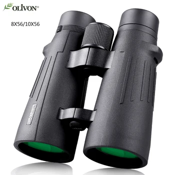 

Olivon White Hawk 10x56 High Power HD Power Optics Roof Prism Waterproof Binoculars Bird Watching Hunting For Adults (not 8x56)