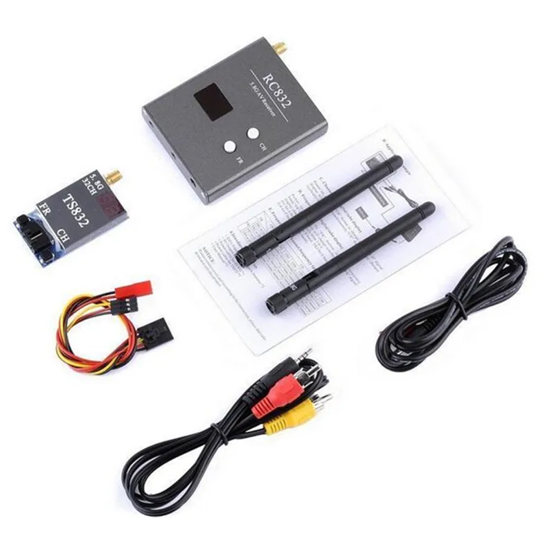 5.8g channel 40 600MW FPV image transmission system TS832 TS835 RC832 spirit 2 image transmission 4