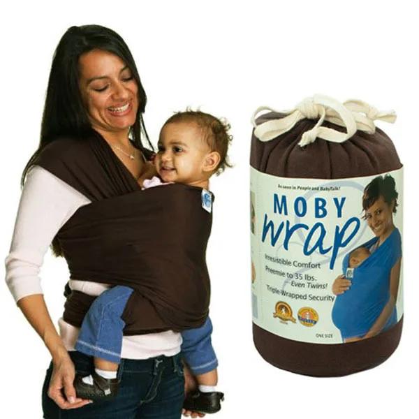 knitted baby carrier
