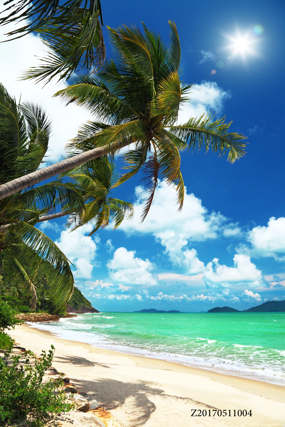 Фон для фотосъемки с изображением волшебной коробки|backdrop blue|beach backdropbackground backdrop |