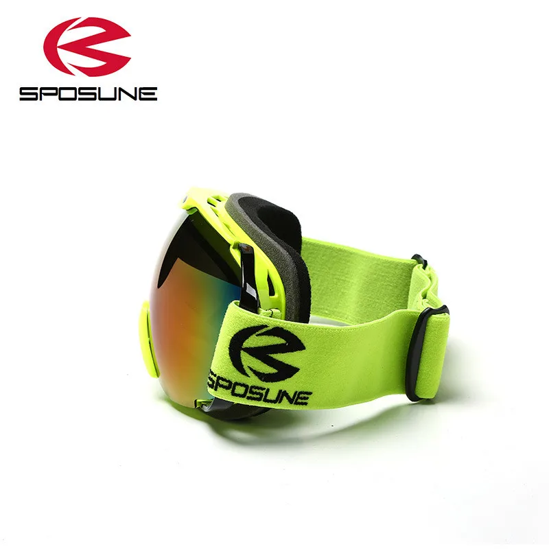 Anti niebla de esquí profesional gafas de doble lente de las mujeres de los hombres Snowboard gafas skibrille gafas esqui gafas invierno de esquí de nieve gafas