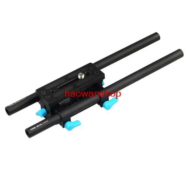 

Fotga DP3000 15mm Rail Rod Baseplate Mount Support For HDV DSLR Follow Focus Rig