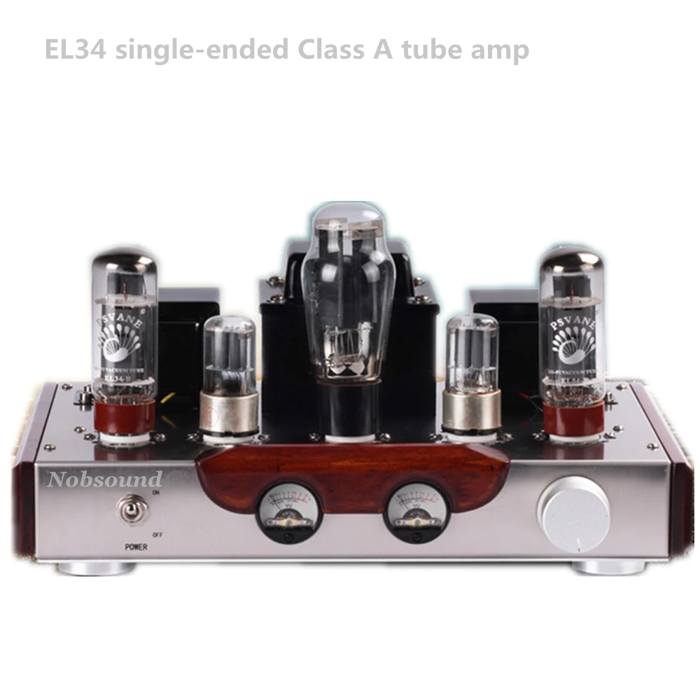 Nobsound Music - EL34 6N9P push el34 vacuum tube amplifier Class A hifi home audio speaker Bluetooth tube amplifier Nobsound Music - EL34 6N9P push el34 vacuum tube amplifier Class A hifi home audio speaker Bluetooth tube amplifier
