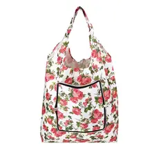 Складная Удобная хозяйственная сумка с принтом, многоразовая сумка, сумка для хранения, сумка-Органайзер