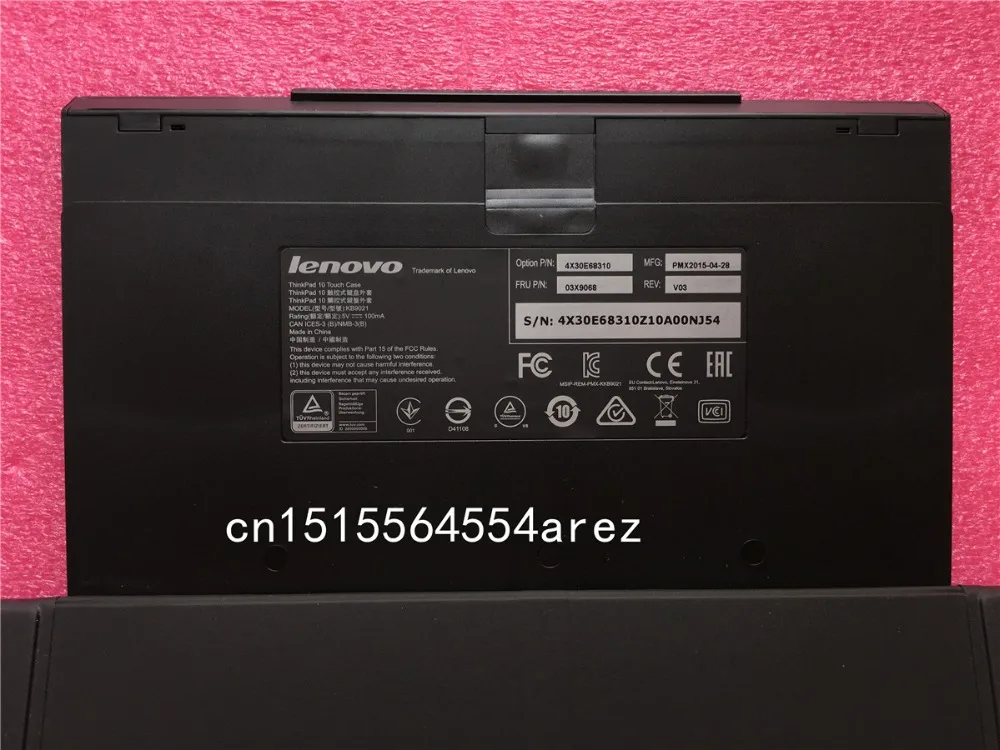 Lenovo ThinkPad 10 планшет с сенсорной клавиатурой кожаный чехол американский японский
