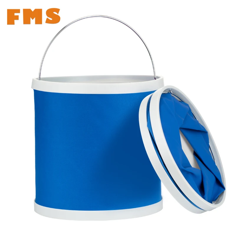 Foldable Car Wash Bucket Multifunction Fishing Camping Washing Buckets